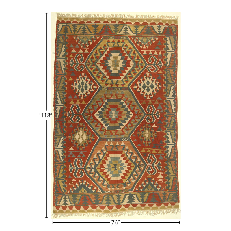 Rectangle Rectangle 6'4" X 9'10" Area Rug