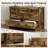 Rustic 7 Drawer Dresser-2019309327