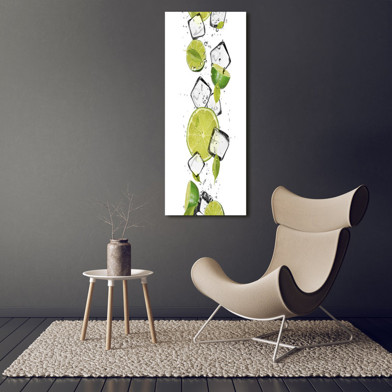 Limonka And Ice - Wrapped Canvas Print