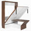 Lit escamotable avec bureau pliable Murphy-975419598