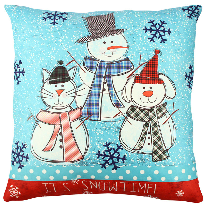 Coussin lavable de qualité supérieure, 17,0 x 17,0 pouces, 50% coton / 50% polyester, rembourrage en silicone, fermeture à glissière dissimulée | Doux, confortable et repassable | Parfait pour la décoration intérieure, le salon et la chambre à cou