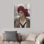 "Snowy Winter Sunasses Woman"-98579401-98579398