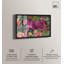 Décoration murale florale léopard rose par Art Remedy, cadre noir, 37 x 25-1076044677-1076044681