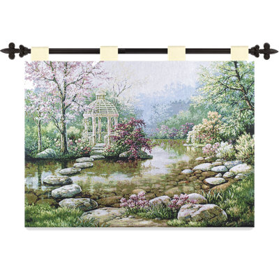 A Walk by the Pond Wall Hanging