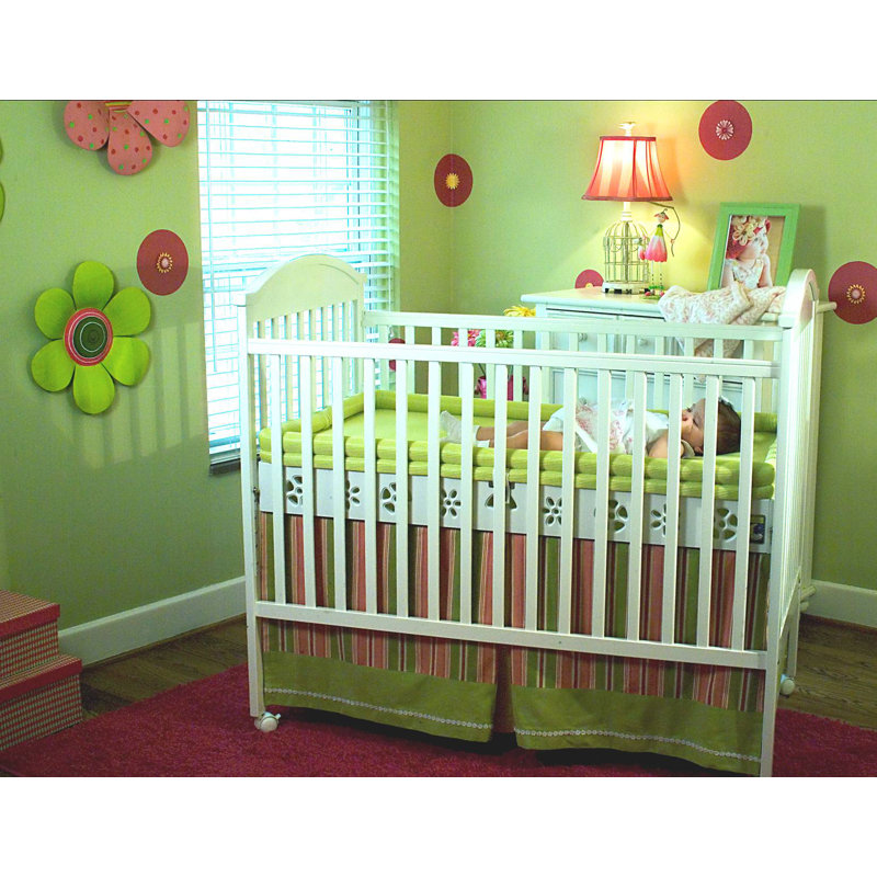 Flower Crib Mattress Base with Sleep Surface