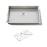 Strive 29 In. Undermount Single-Bowl Kitchen Sink