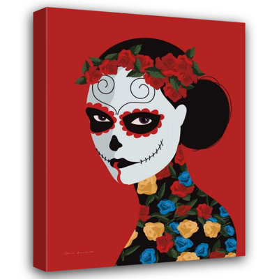 Red Barrel Studio® Escalante, Omar Gallery Wrapped Canvas Art Titled: Dia de Los Muertos II
