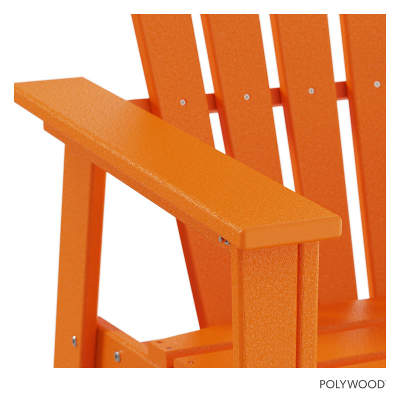 Chaise de sauveteur POLYWOOD South Beach, Tangerine
