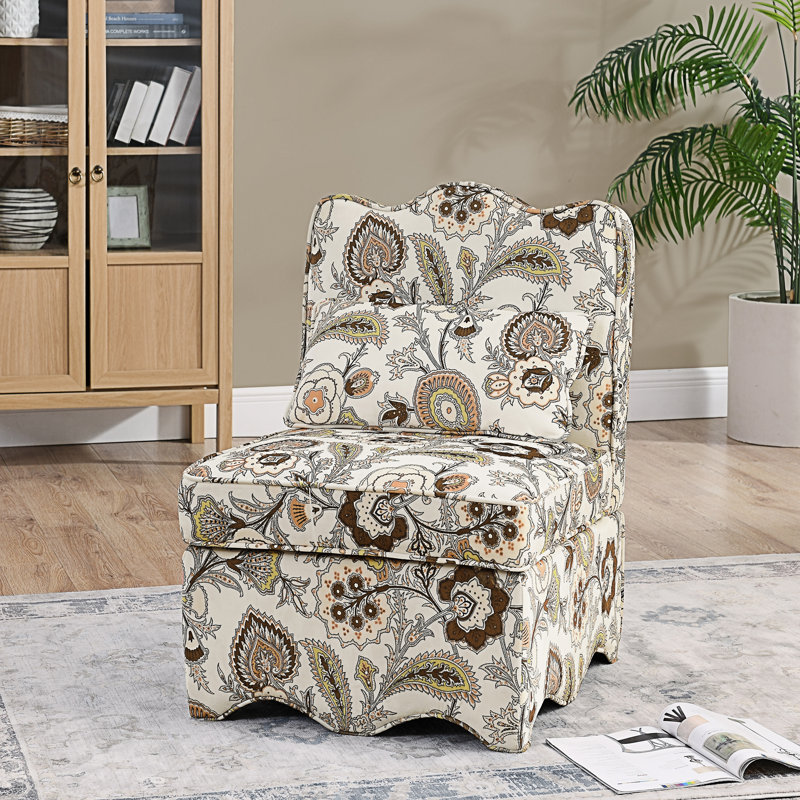 Chaise de salle à manger simple avec coussin d'assise et dossier moelleux