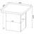 Square Engineered Wood Side End Table(Only Including Coffee Table)