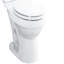 Rockton Dual Flush Elongated Toilet Bowl Only-2066945803
