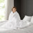 Overfilled Down Alternative Comforter White Full/Queen
