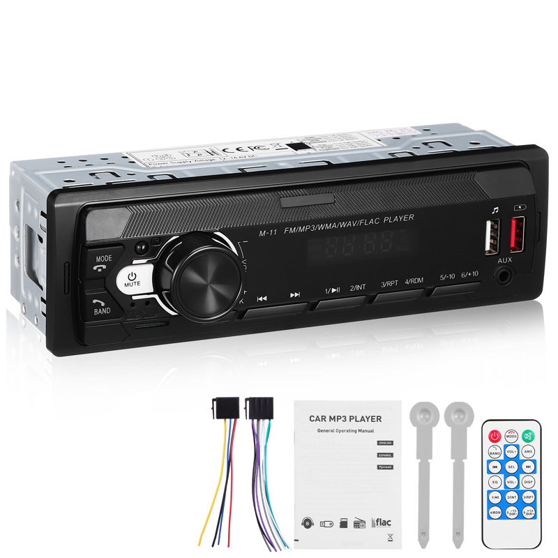 7 po autoradio Bluetooth, autoradio, récepteur audio de voiture, appel mains libres