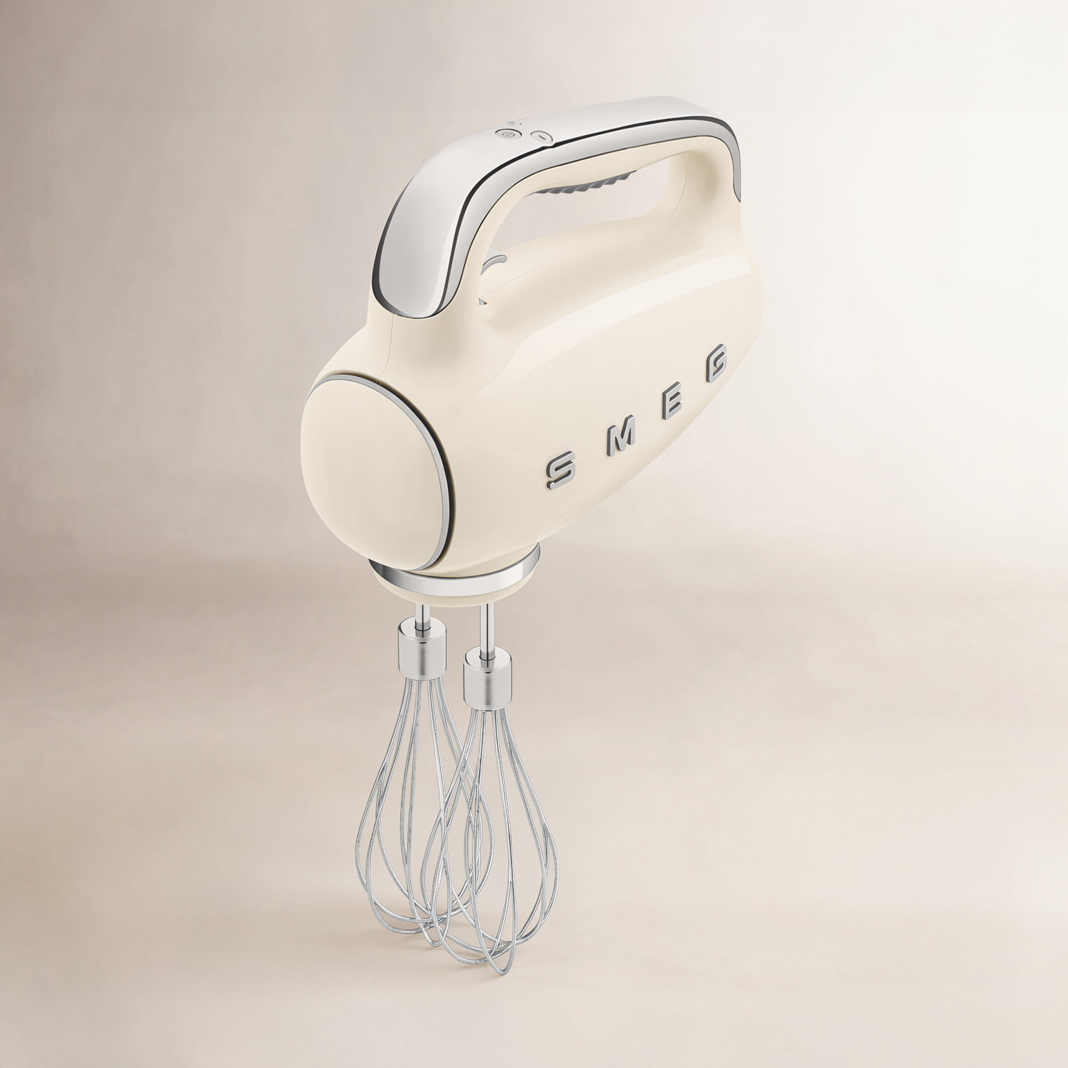 SMEG 50's Retro Style Electric Hand Mixer, Cream