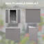 Remise de rangement en acier-99011400-99011401