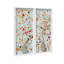 Oliver Gal Blooming Coral and Blue Set Floral and Botanical - 3D Shadowbox Framed Wall Art