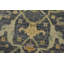 Tapis oriental en laine grise moderne noué à la main 8 pi 11 po x 12 pi Anatolia