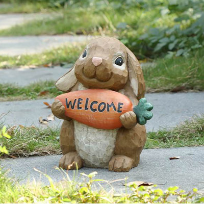 ENSEIGNE D’ACCUEIL HOLDNG CAROTTE DE LAPIN