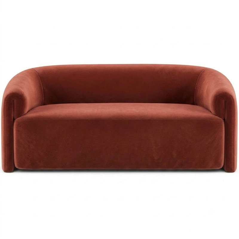Solid Velvet | Velluto Fabric, Peony