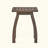 Stylish Slatted Acacia Wood Outdoor Accent Table, Perfect For Patio And Poolside Use, Durable And Elegant