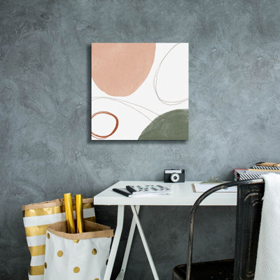 Art mural sur toile  «Thread Of Motion 1 Warm C» par Danhui Nai