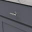 Ostia Collection Knob 2-1/2 Inch X 13/16 Inch Matte Black Finish-704756011