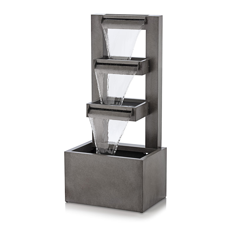 Metal Weather Resistant Floor Fountain