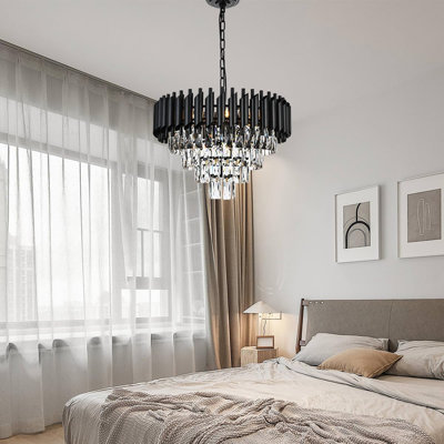 Arlether 9 - Light Dimmable Tiered Chandelier