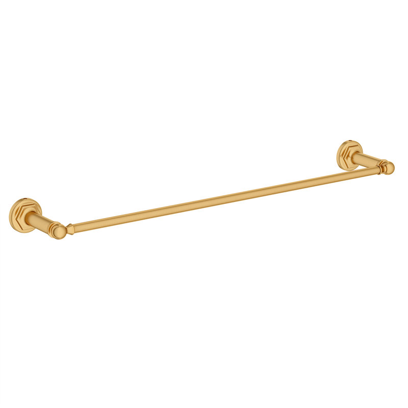 Oak Hill Towel Bar 24", Satin Brass
