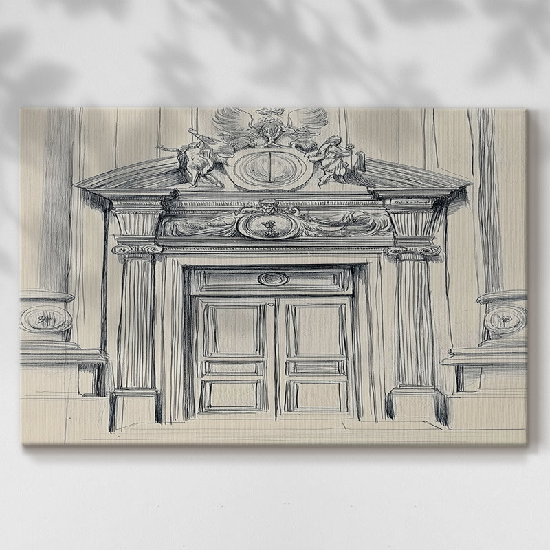Paysages de la série XXXVII - galerie Cavas, 12 x 18