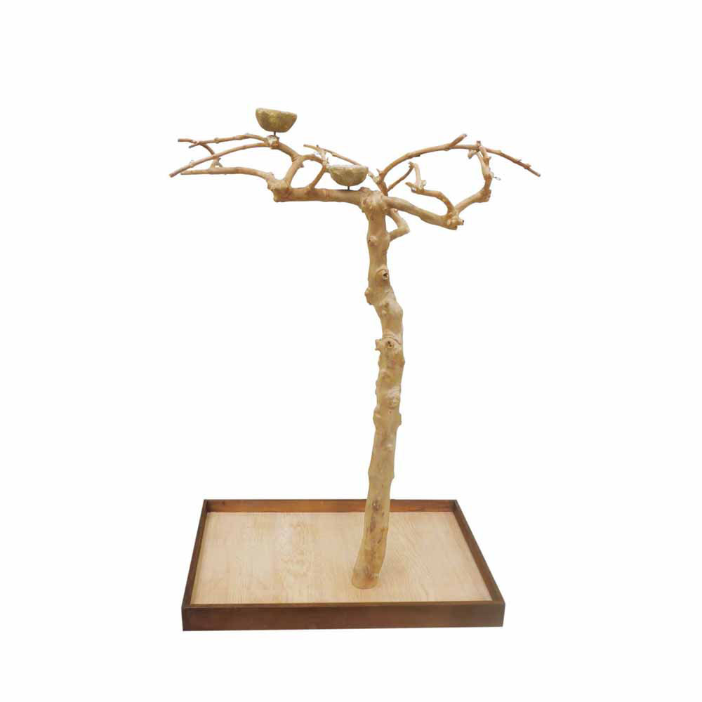 Tucker Murphy Pet™ Fredrickson Floor Wood Play Stand & Reviews | Wayfair