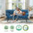 71 Inch 3-In-1 Futon Couch Sofa Bed - Easy Assembly Sleeper For Overnight Guests-1465631043