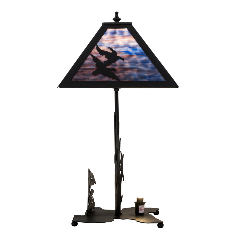 Rustic Lodge Table Lamp