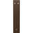2"W x 10"D x 10"H Hamilton Steel Bracket, Hammered Brown-112013085-64105879