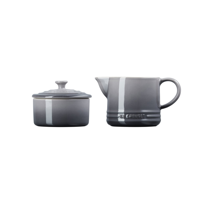 Le Creuset Stoneware Cream & Sugar Set, Oyster