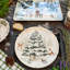 Ensemble de 4 assiettes Winter's Frost