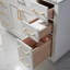 Ensemble de meuble-lavabo simple 48 "avec miroir Candrice-510021805