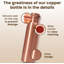 Belfry Kitchen Gehlert 1ml Copper Water Bottle