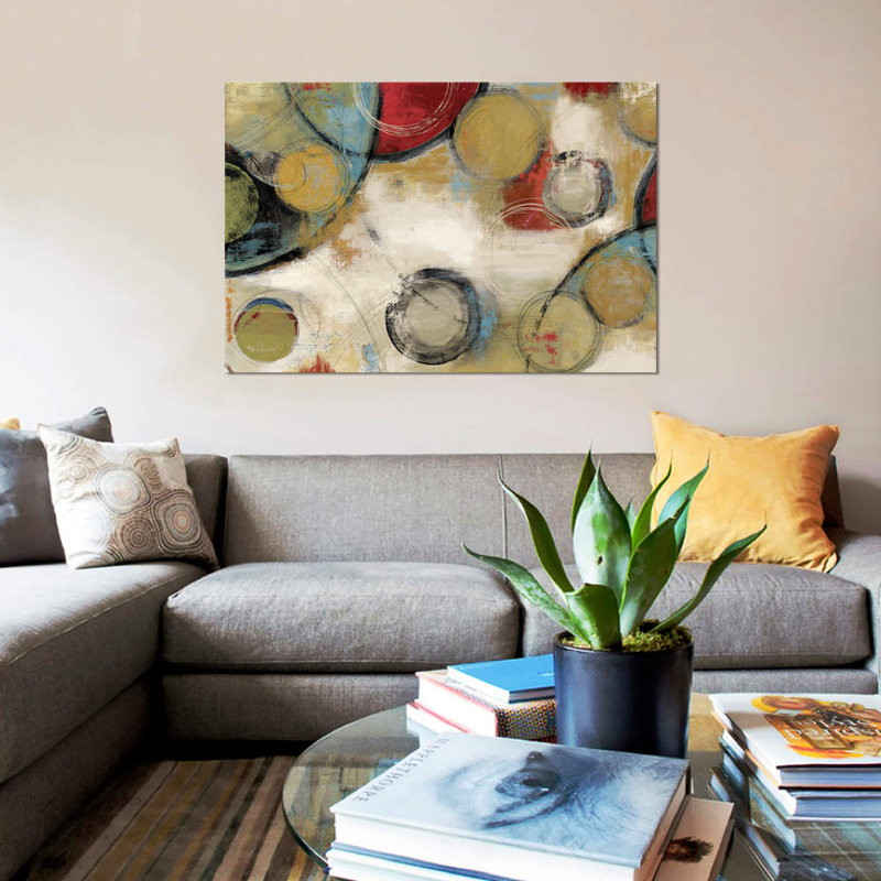 «Elements», impression sur toile, H 18 po x l 26 po x P 1,5 po, Pas de tapis, Toile tendue