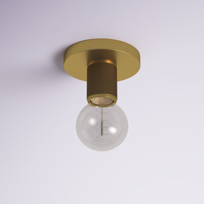 Plafonnier encastré à 1 lumière de 4,75 po Hanscom