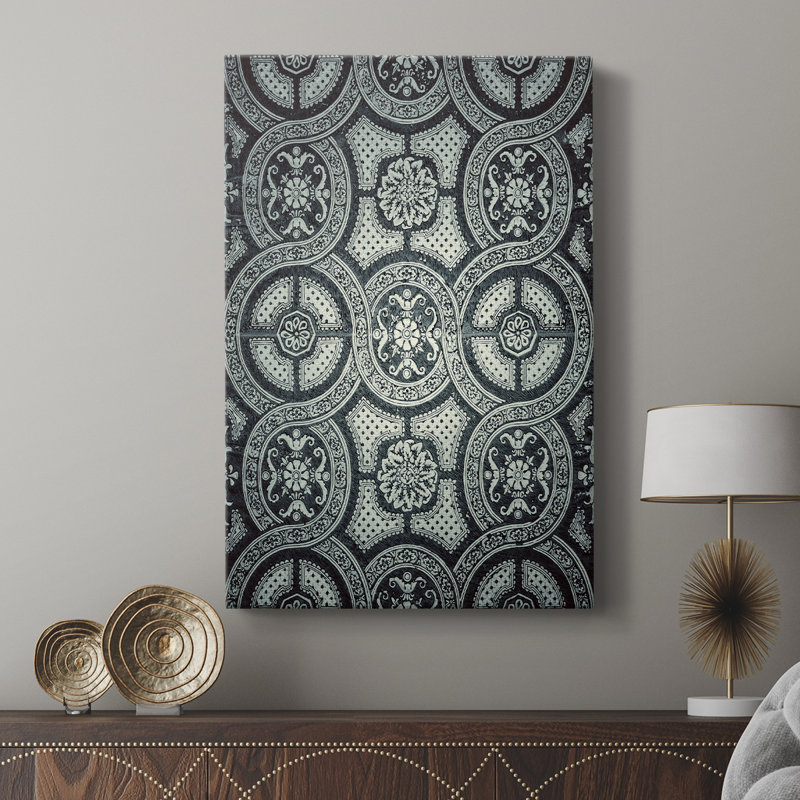 Impression abstraite rétro XCIX - galerie Cavas sur mesure, H 27 po x l 18 po