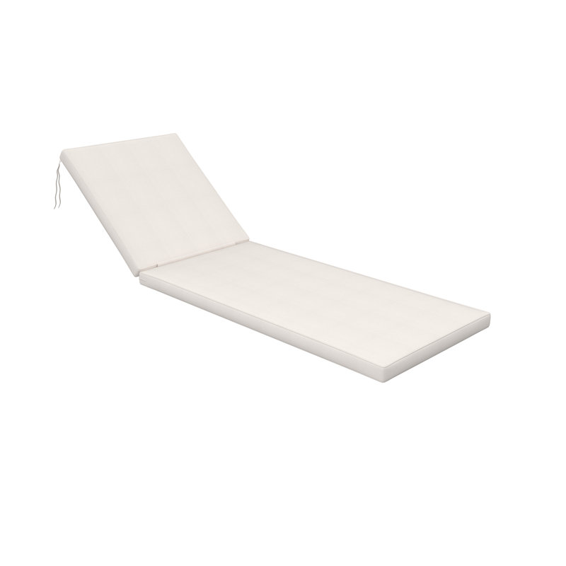 Sunbrella® Outdoor Chaise Cushion, 26" W x 80" D, Sunbrella® Canvas Natural