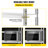 70.9'' W Stainless Steel Shelving Unit