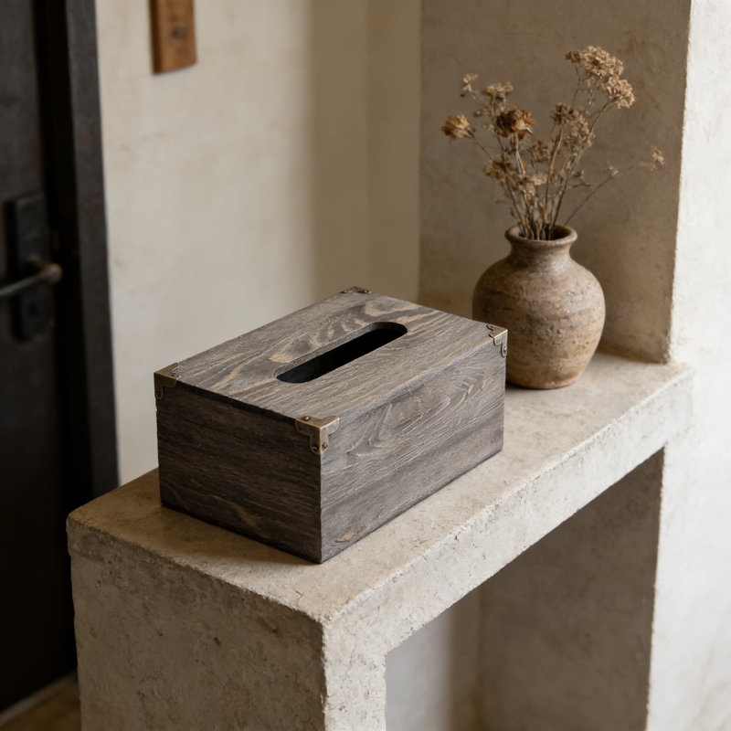 Boîte à mouchoirs Rustic