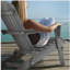 Ensemble de 2 chaises longues en bois massif pour le jardin, la pelouse et la cour-2093241814