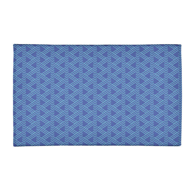 Chenille Geometric Indoor Rug