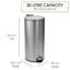 Yeung Steel Step On Kitchen Trash Can-1037777389
