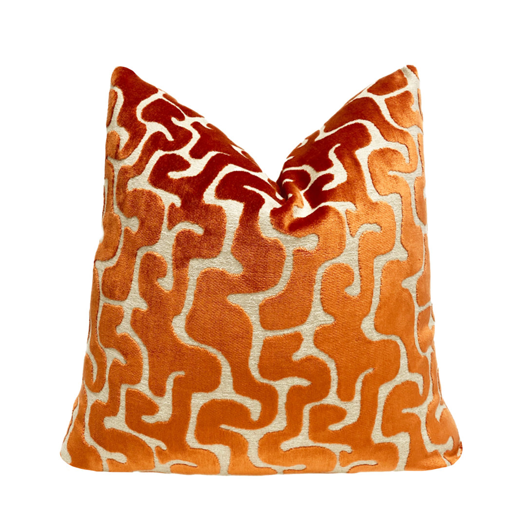 Velvet Maze Throw Pillow Cover Smithy Home Couture 
