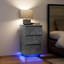 Davayah 38cm W Manufactured Wood Bedside Table-1564774116