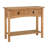 Farmhouse 32.70'' Solid Wood Console Table, 2 Drawers 1 Shelf